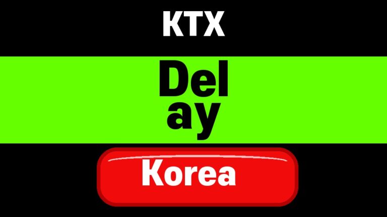 What to do if your KTX train is cancelled or delayed in Korea 2026 대표 섬네일