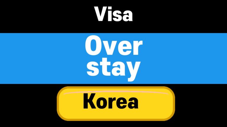 What happens if you overstay your Korean tourist visa in 2026 대표 섬네일