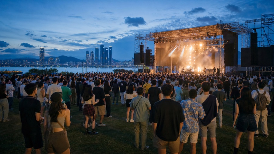 Busan Rock Festival 2026 tickets and outdoor crowd travel planning
