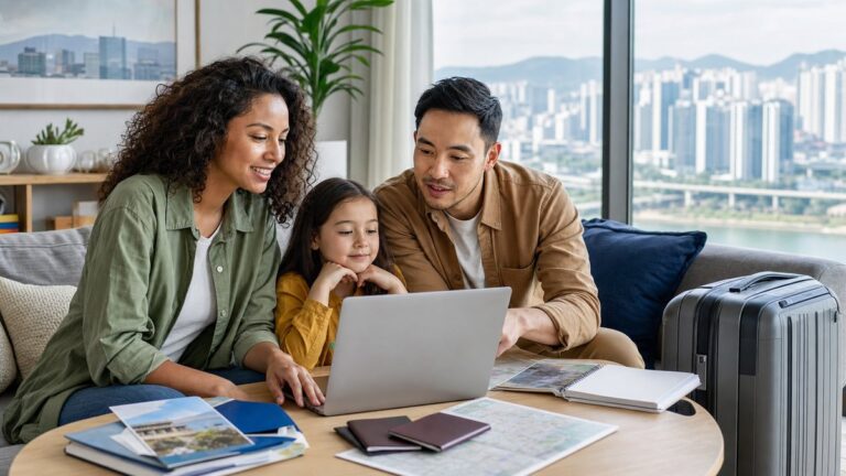 Korea digital nomad visa family planning in South Korea