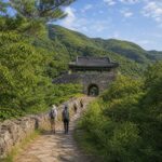 Mungyeong Saejae Bare-foot Festival 2026 historic gateway and mountain walking path