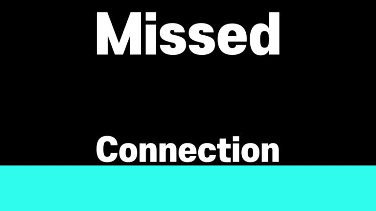 Korea missed connection refund thumbnail with the words Missed Connection in a bold graphic design