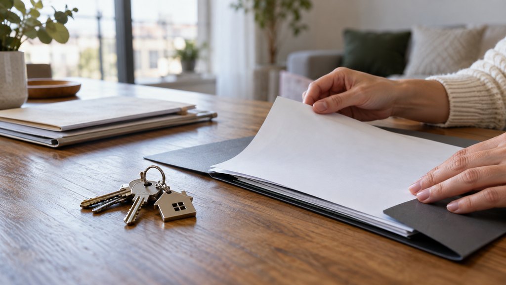 property purchase report deadline Korea realistic scene showing the main article task in context